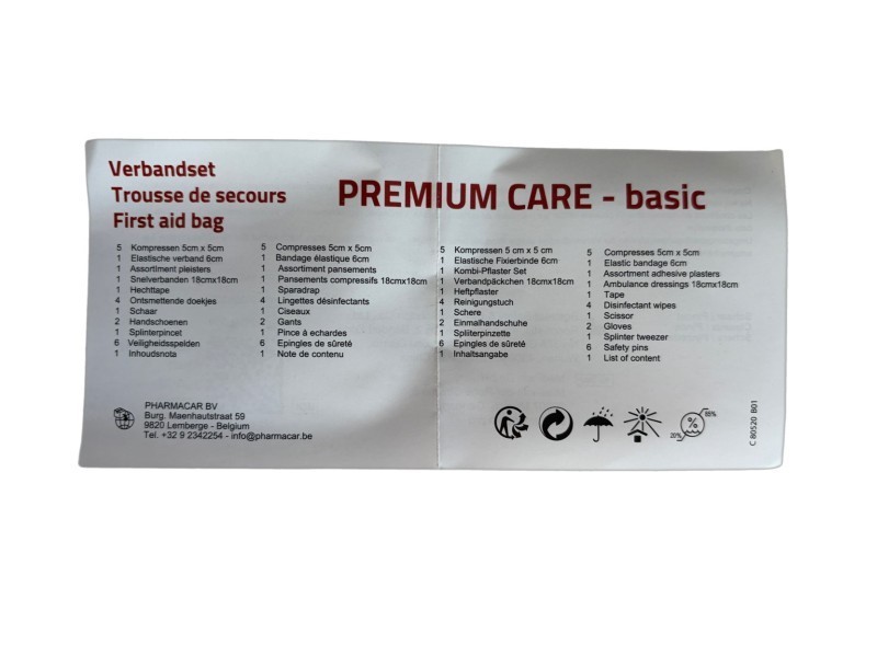 Premium Care First Aid Kit Basic 3